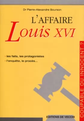 Couverture du produit · L'affaire Louis XVI