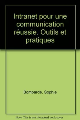 Couverture du produit · Intranet pour une communication réussie