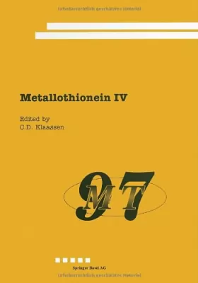 Couverture du produit · Metallothionein IV