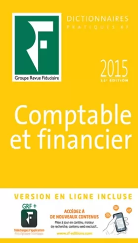 Couverture du produit · Dictionnaire comptable et financier 2015