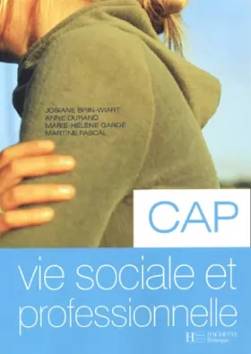 Couverture du produit · Vie sociale et professionnelle CAP