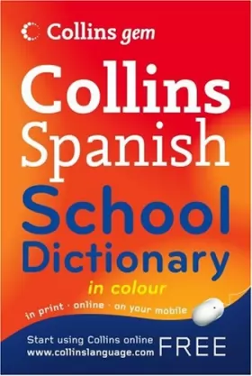 Couverture du produit · Spanish School Dictionary