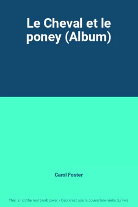 Couverture du produit · Le Cheval et le poney (Album)