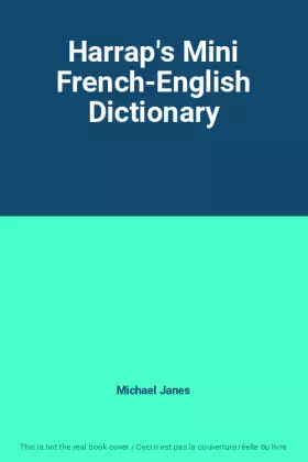 Couverture du produit · Harrap's Mini French-English Dictionary