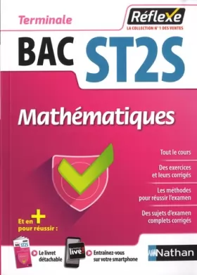 Couverture du produit · Mathématiques - Terminale ST2S - Bac 2020