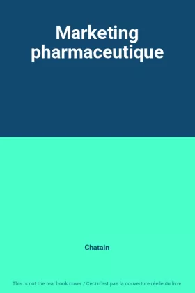 Couverture du produit · Marketing pharmaceutique