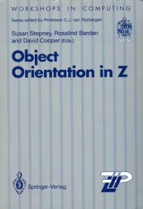 Couverture du produit · Object Orientation in Z
