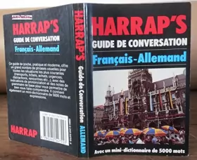 Couverture du produit · HARRAP'S guide de conversation français allemand