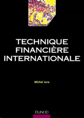 Couverture du produit · Technique financière internationale