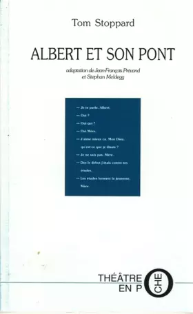 Couverture du produit · Albert et son pont