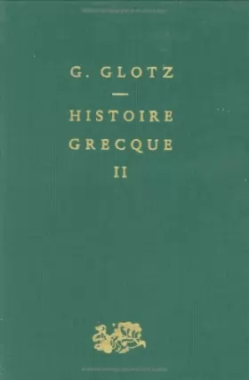 Couverture du produit · Histoire grecque, tome II
