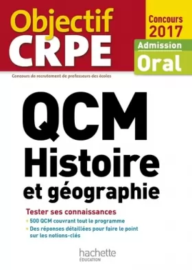 Couverture du produit · QCM CRPE : Histoire et géographie