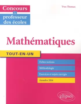 Couverture du produit · Tout-en-un Mathématiques Concours de Professeur des Écoles