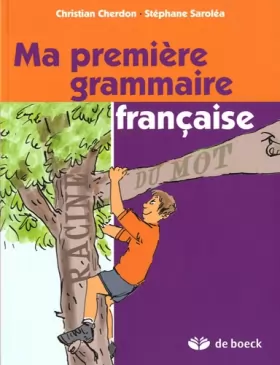 Couverture du produit · Ma première grammaire française