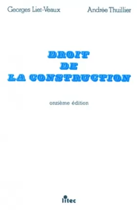 Couverture du produit · Droit de la construction, 11e édition (ancienne édition)