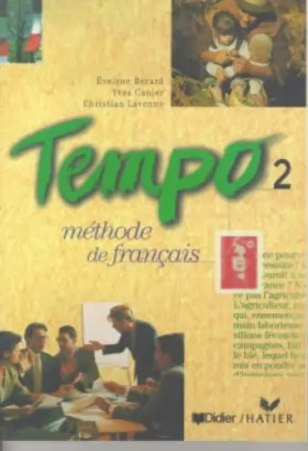 Couverture du produit · Tempo, 2 : Méthode de français (Livre de l'élève)