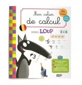 Couverture du produit · Mon cahier de calcul avec loup / version belgique