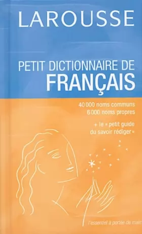 Couverture du produit · Petit dictionnaire de français