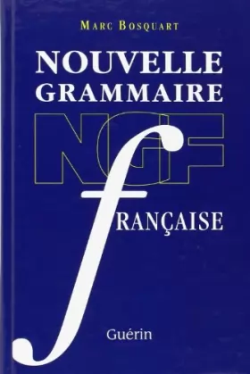 Couverture du produit · Nouvelle grammaire française