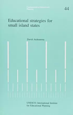 Couverture du produit · Educational Strategies for Small Island States