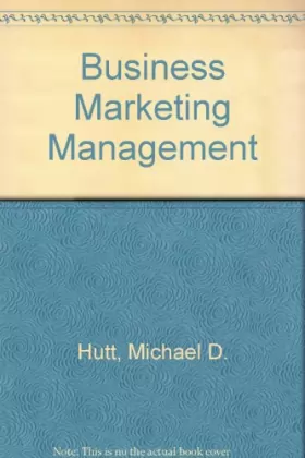 Couverture du produit · Business Marketing Management