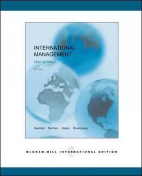 Couverture du produit · International Management: Text and Cases