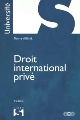 Couverture du produit · Droit international privé - 2e éd.: Université