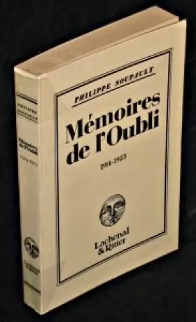Couverture du produit · Mémoires de l'oubli- 1914-1923