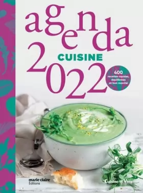 Couverture du produit · Agenda cuisine 2022