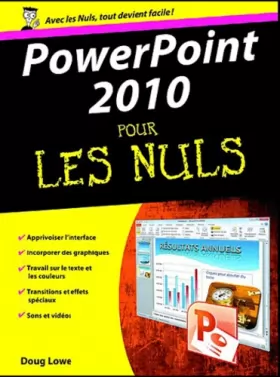 Couverture du produit · PowerPoint 2010 L'essentiel Pour les nuls