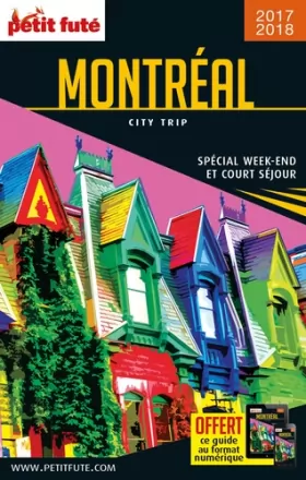 Couverture du produit · Guide Montréal 2017-2018 City trip Petit Futé