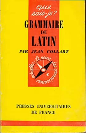 Couverture du produit · Grammaire du latin