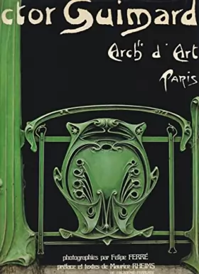 Couverture du produit · HECTOR GUIMARD ARCHITECTURE D"ART PARIS