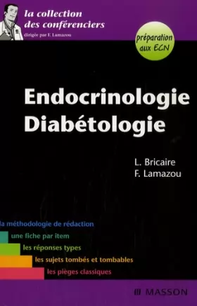 Couverture du produit · Endocrinologie - Diabétologie