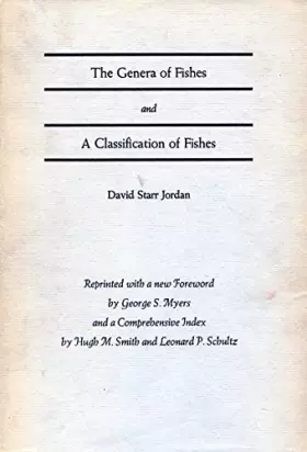 Couverture du produit · Genera of Fishes and a Classification of Fishes