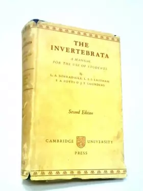 Couverture du produit · The Invertebrata: a Manual for the Use of Students