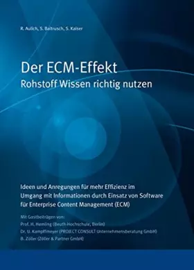 Couverture du produit · Der ECM-Effekt: Rohstoff Wissen richtig nutzen