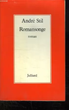 Couverture du produit · ROMANSONGE
