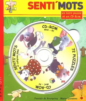 Couverture du produit · Senti'mots (1 livre-puzzle + 1 CD-Rom)