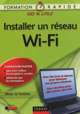 Couverture du produit · Installer un réseau Wi-Fi