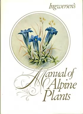 Couverture du produit · Manual of Alpine Plants