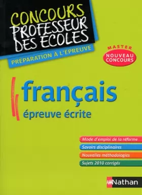 Couverture du produit · FRANCAIS (CRPE) 2012
