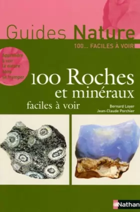 Couverture du produit · 100 Roches et minéraux faciles à voir