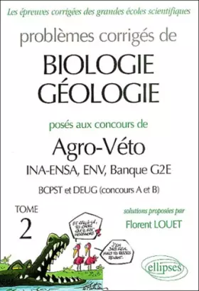 Couverture du produit · Biologie-Géologie Agro/Véto (ENS Géolo Nancy, Archimède) 2000-2001, tome 2