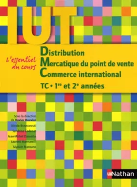 Couverture du produit · Distribution - Mercatique du point de vente - Commerce international - IUT TC 1ère et 2ème années