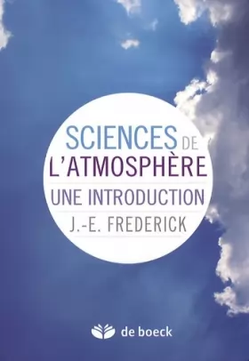 Couverture du produit · Science de l'Atmosphere une Introduction