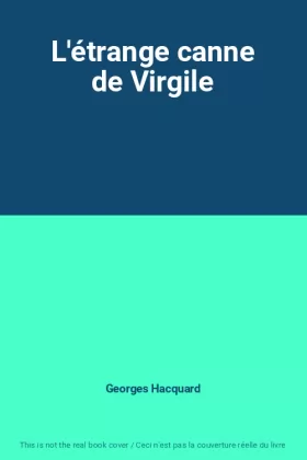 Couverture du produit · L'étrange canne de Virgile