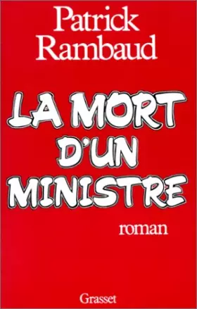 Couverture du produit · La mort d'un ministre