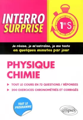 Couverture du produit · Interro Surprise Physique Chimie Première S