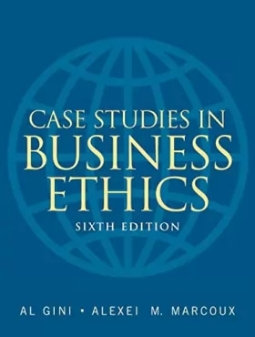 Couverture du produit · Case Studies in Business Ethics